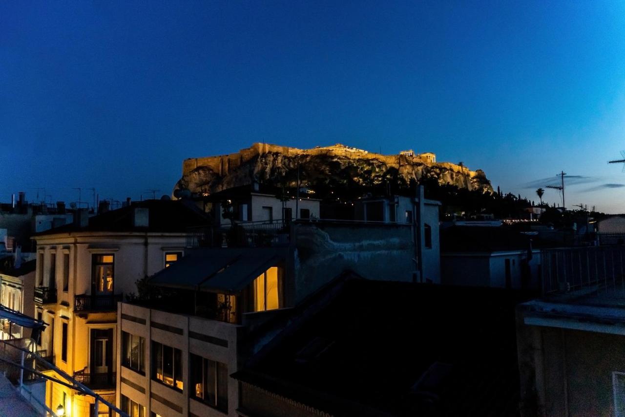 Luxury Penthouse , Breathtaking Acropolis View Lägenhet Aten Exteriör bild